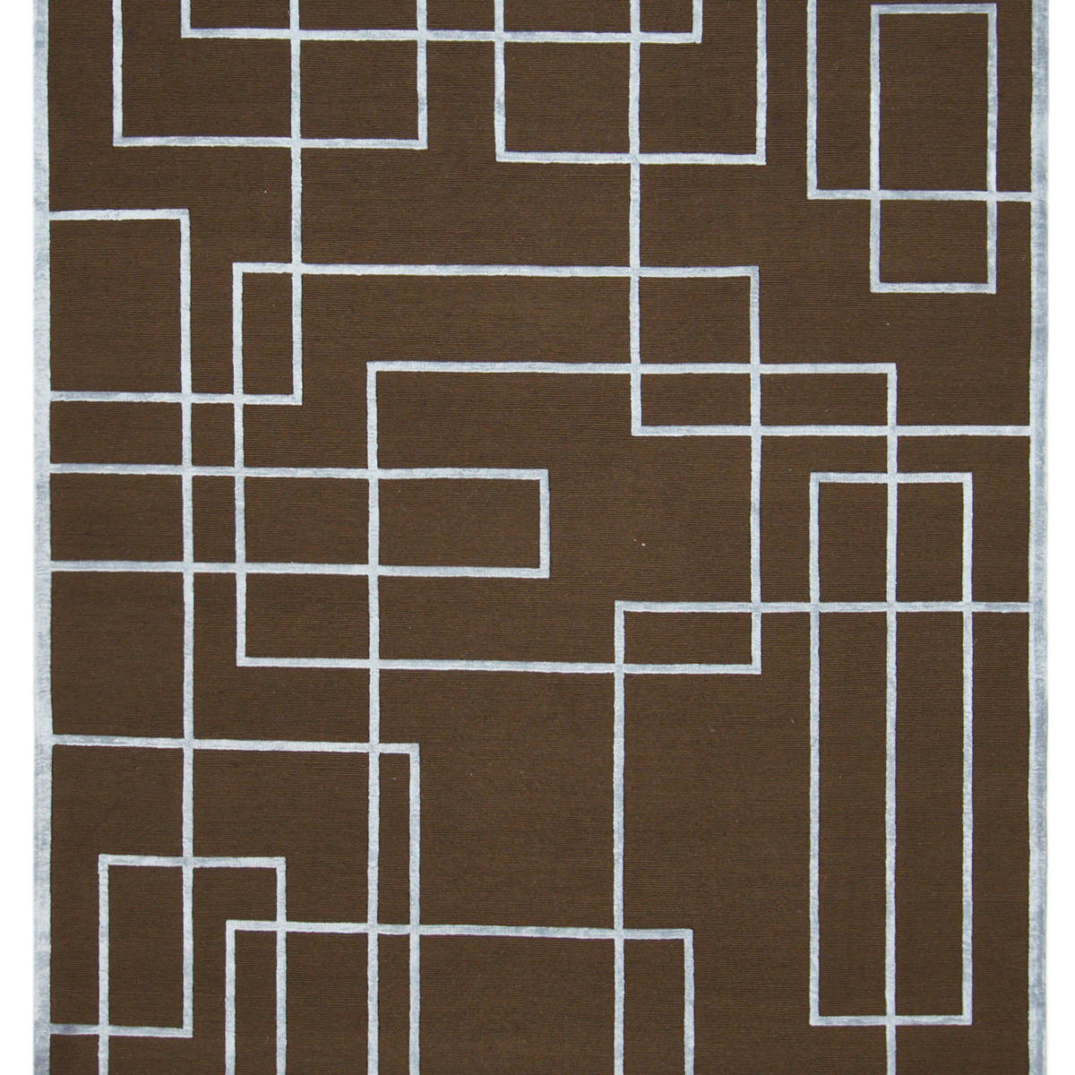 Pacific Tibetan  Brown Lt.Blue Modern