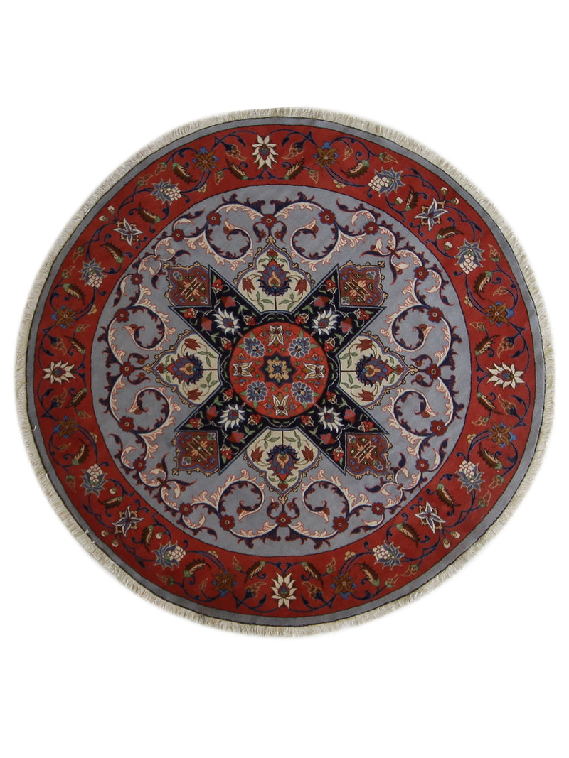 Pacific Tabriz  Lt.Grey Rust Traditional