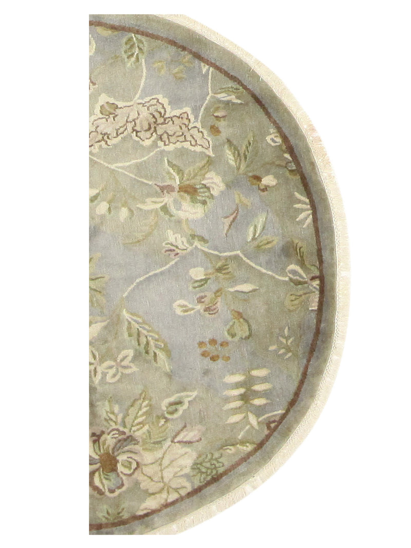 Pacific Lasha 14609 Grey Gold Transitional Hand Knotted Rug