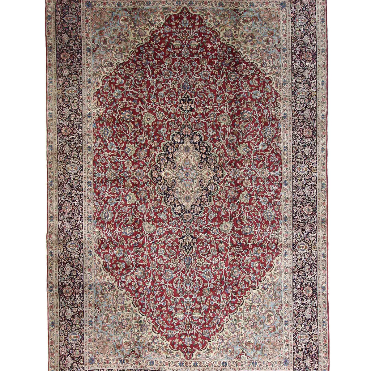 Pacific Kerman  Burgundy Rust Traditional