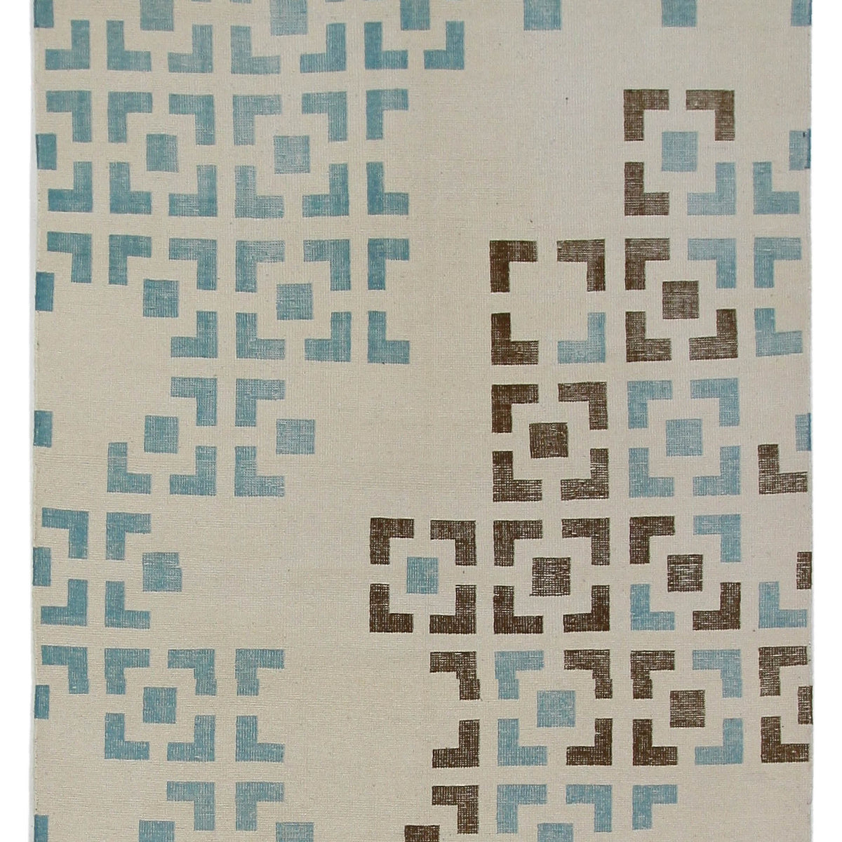 Pacific Water Colors  Ivory Lt.Blue Modern