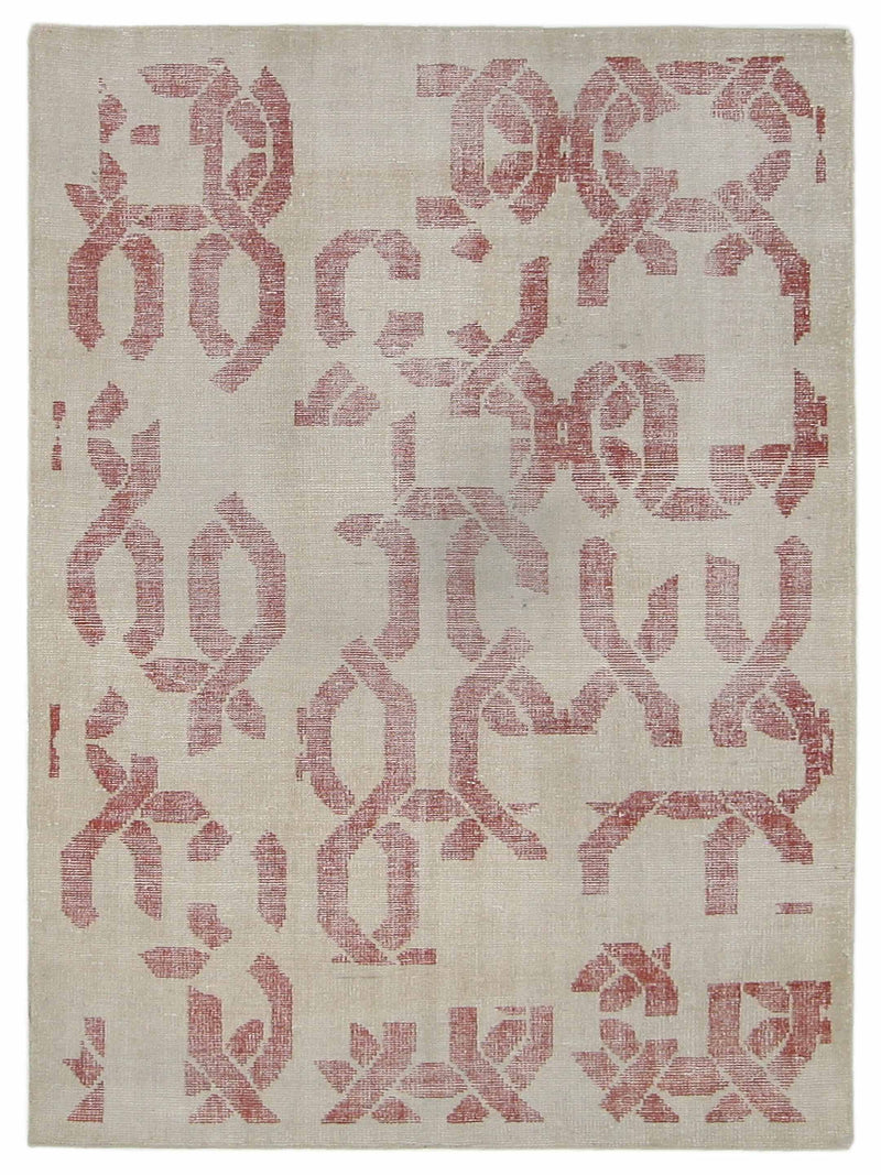 Pacific Water Colors  Red Ivory Modern