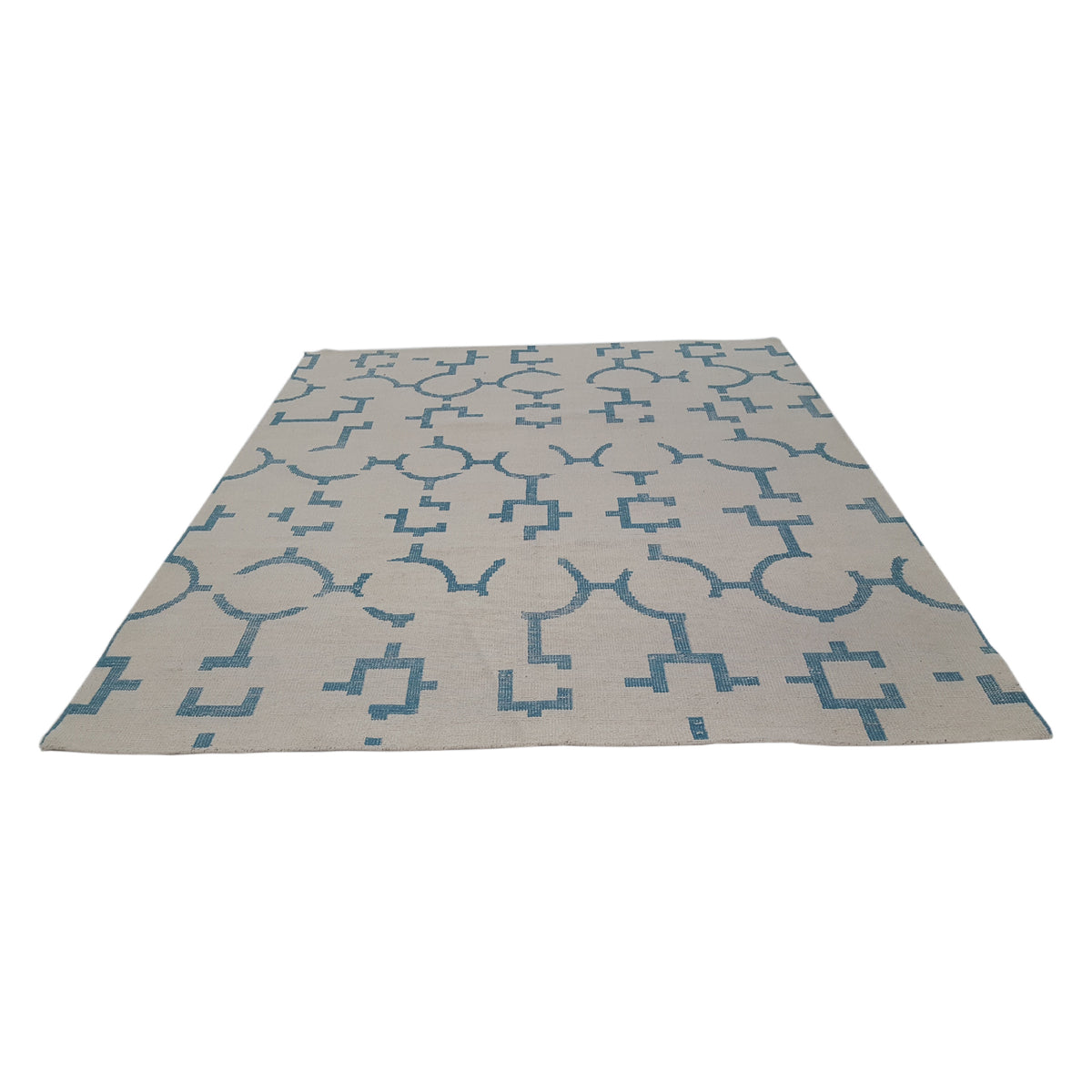 Pacific Water Colors 14623 Beige Lt.Blue Modern Hand Knotted Rug