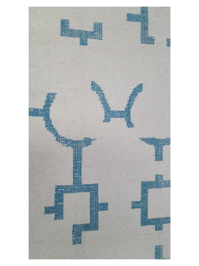 Pacific Water Colors 14623 Beige Lt.Blue Modern Hand Knotted Rug