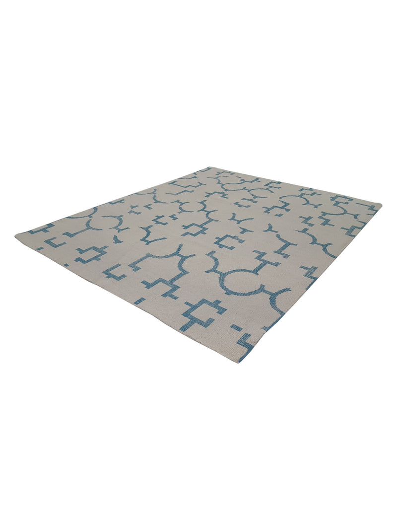 Pacific Water Colors 14623 Beige Lt.Blue Modern Hand Knotted Rug