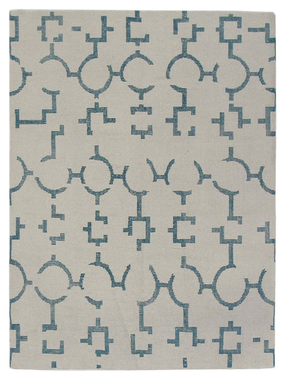 Pacific Water Colors  Beige Lt.Blue Modern