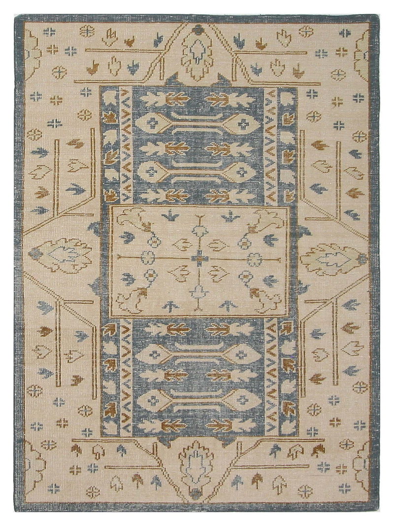 Pacific Tribal  Blue Ivory Transitional