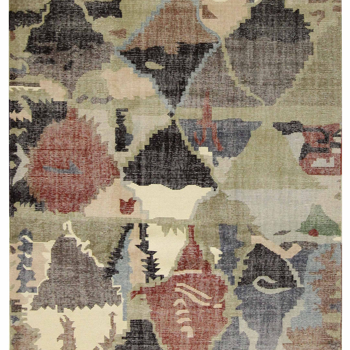 Pacific Water Colors  Multi Multi Modern
