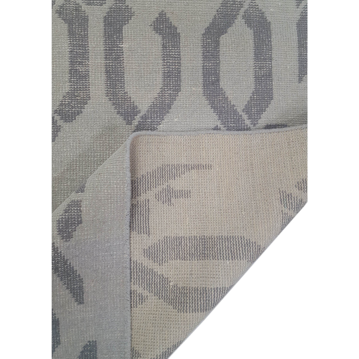 Pacific Water Colors 14630 Ivory Grey Modern Hand Knotted Rug