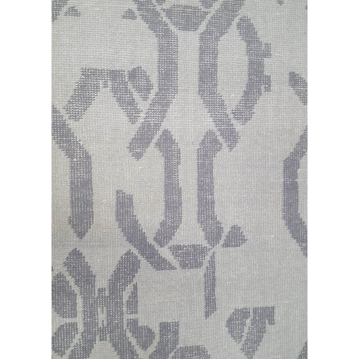 Pacific Water Colors 14630 Ivory Grey Modern Hand Knotted Rug