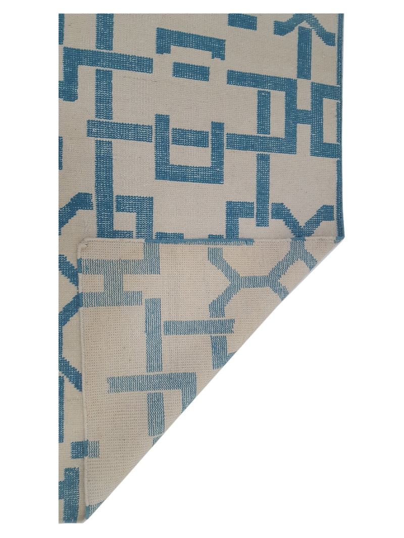 Pacific Water Colors 14631 Beige Lt.Blue Modern Hand Knotted Rug