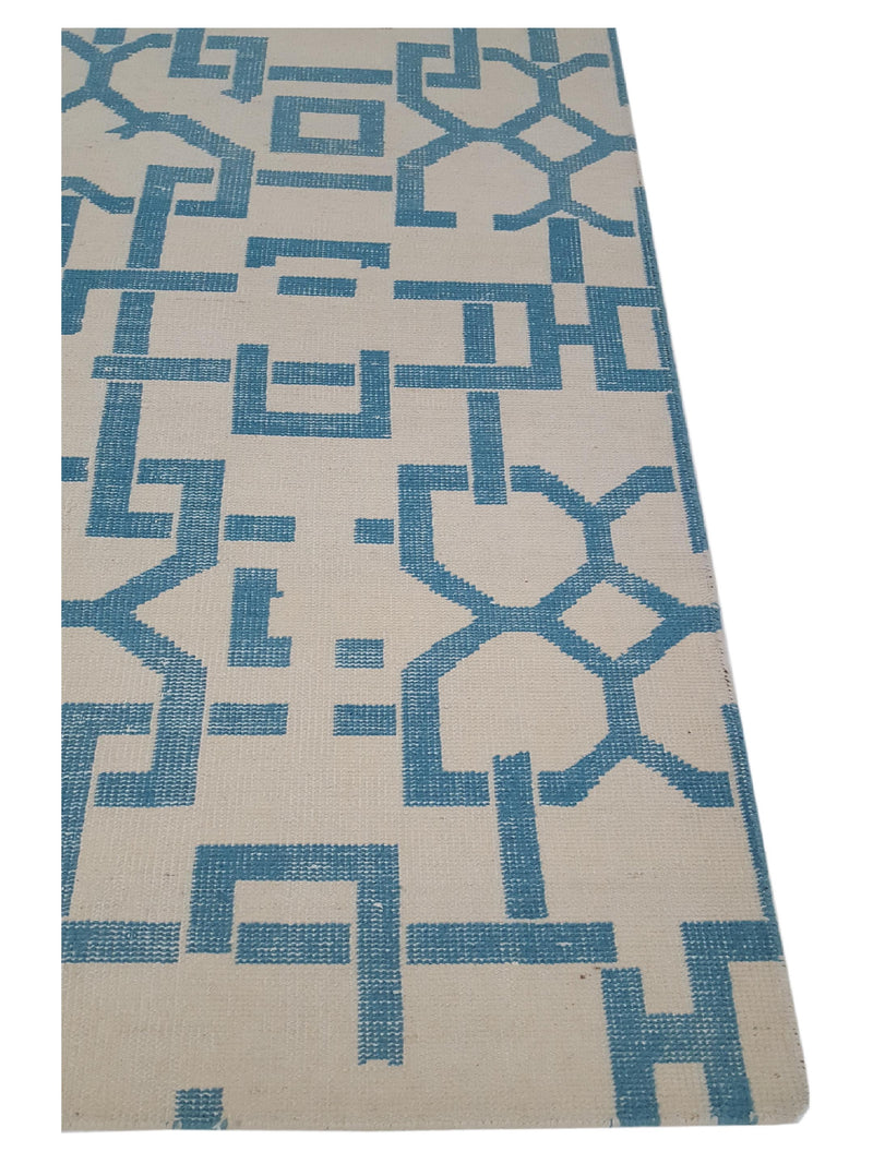 Pacific Water Colors 14631 Beige Lt.Blue Modern Hand Knotted Rug