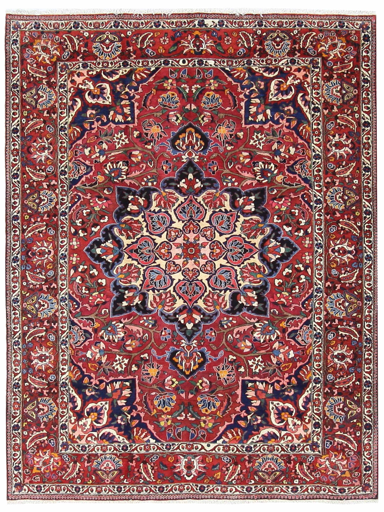 Fasa Antique Bakhtiyari  Red Red Traditional