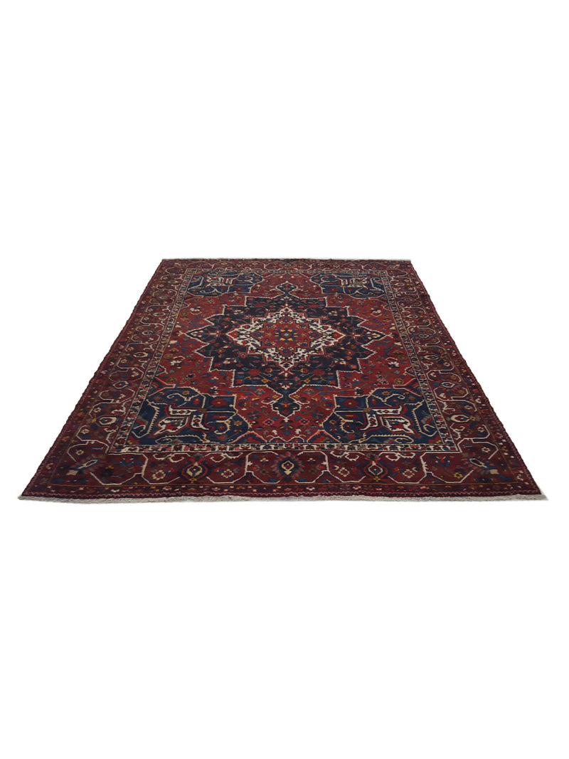 Pacific Bakhtiyari 14745 Red Multi Traditional Hand Knotted Rug