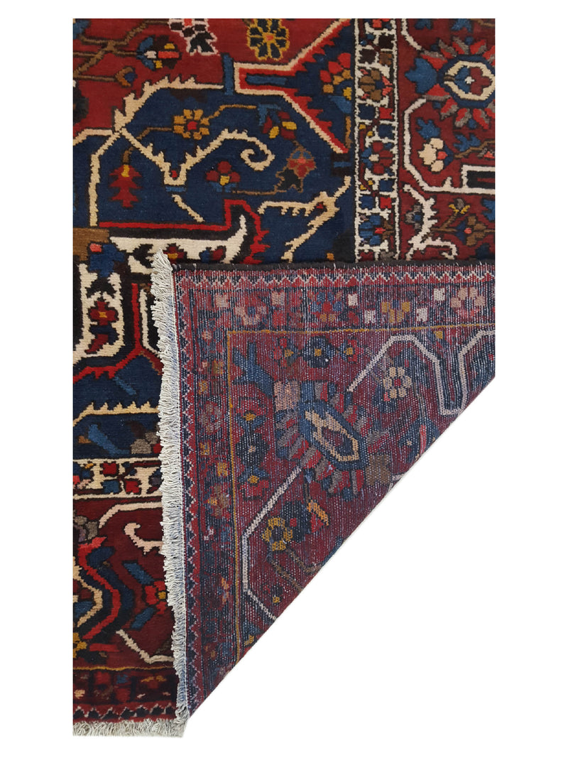 Pacific Bakhtiyari 14745 Red Multi Traditional Hand Knotted Rug