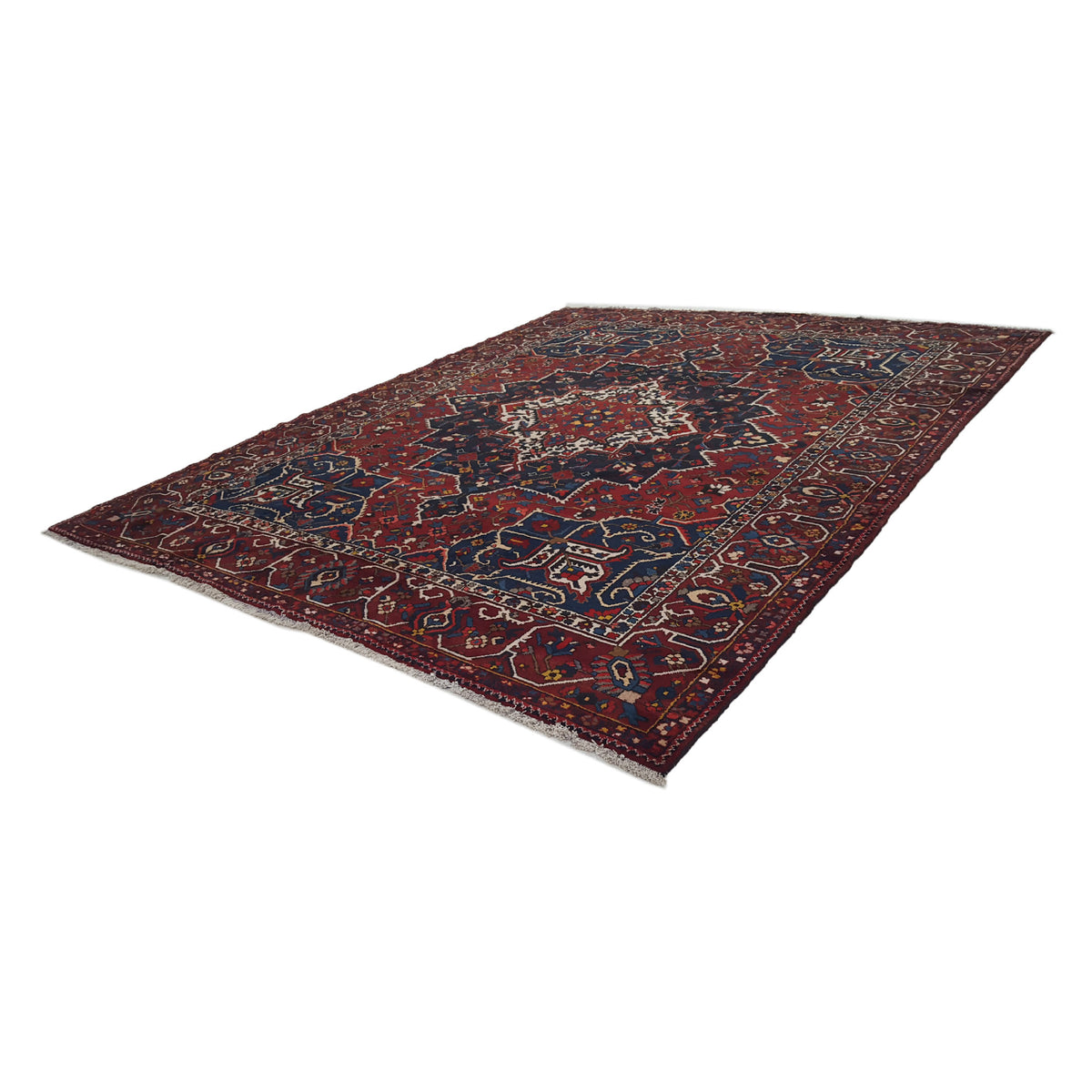 Pacific Bakhtiyari 14745 Red Multi Traditional Hand Knotted Rug