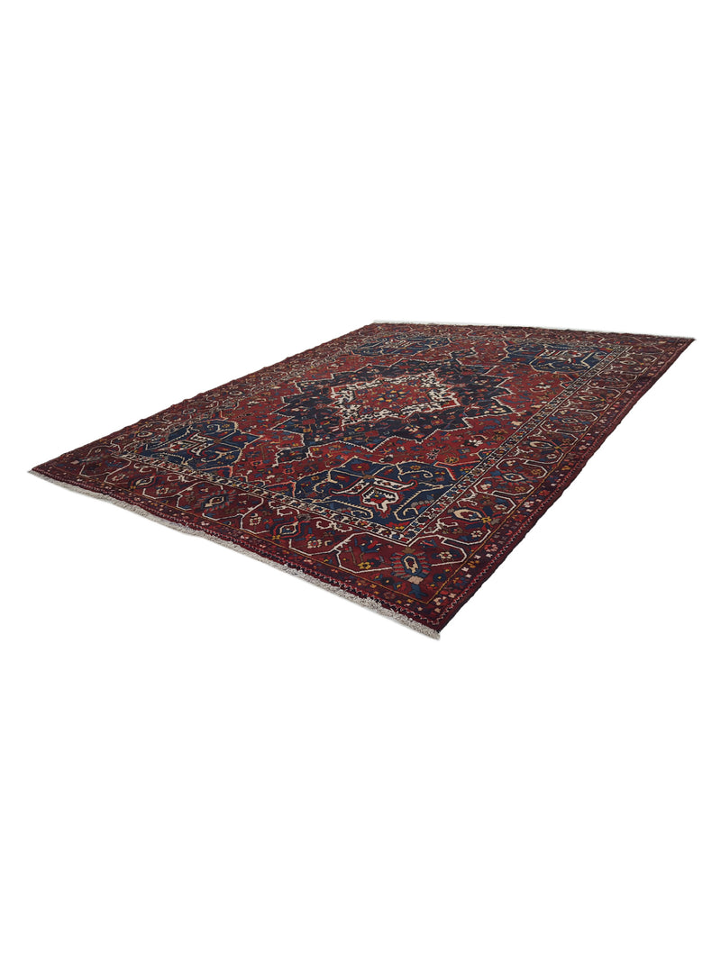 Pacific Bakhtiyari 14745 Red Multi Traditional Hand Knotted Rug
