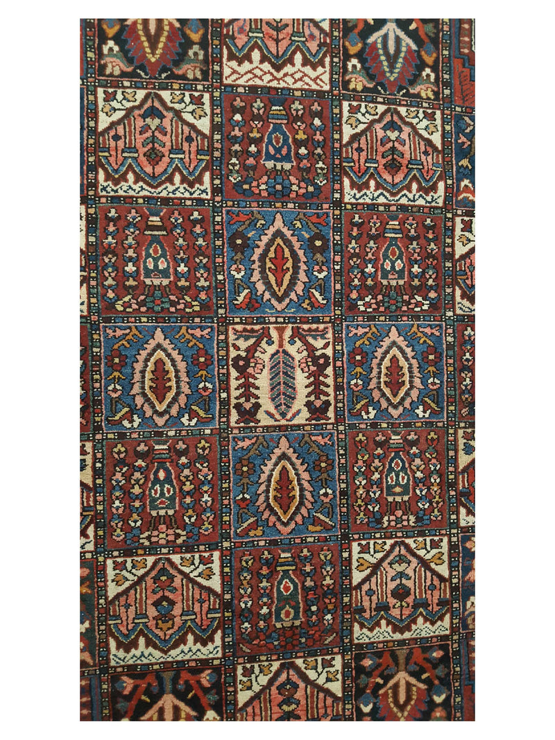Pacific Bakhtiyari 14746 Rust Red Traditional Hand Knotted Rug