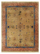 Pacific Art Deco  Beige Orange Traditional
