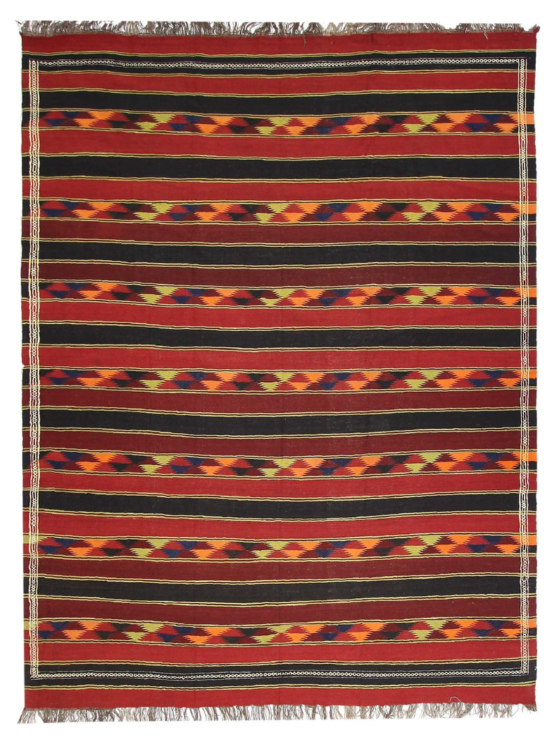 Fasa Antique Turk Kilim  Rust Rust Kilim