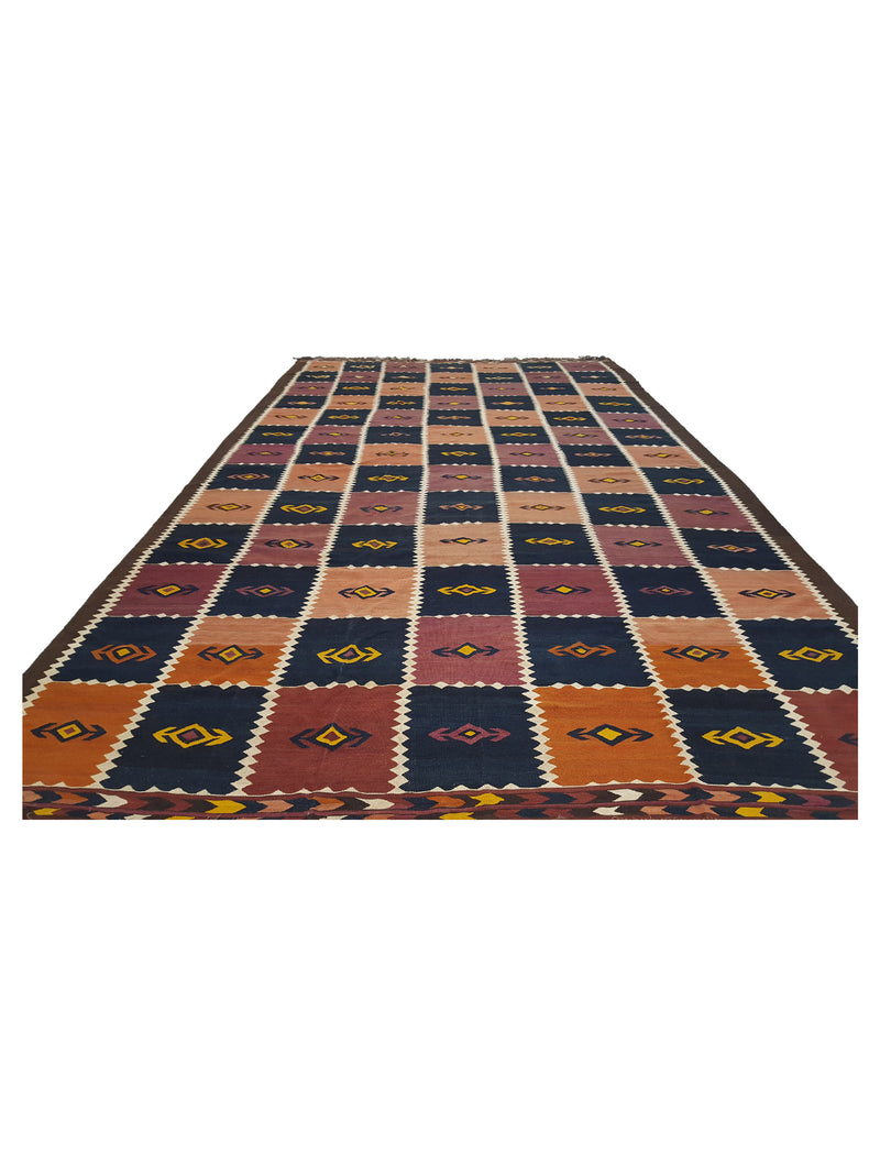 Aura Kilim 14762 Multi Multi Kilim Hand Woven Rug