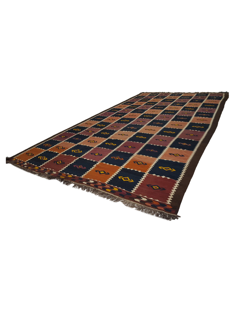 Aura Kilim 14762 Multi Multi Kilim Hand Woven Rug