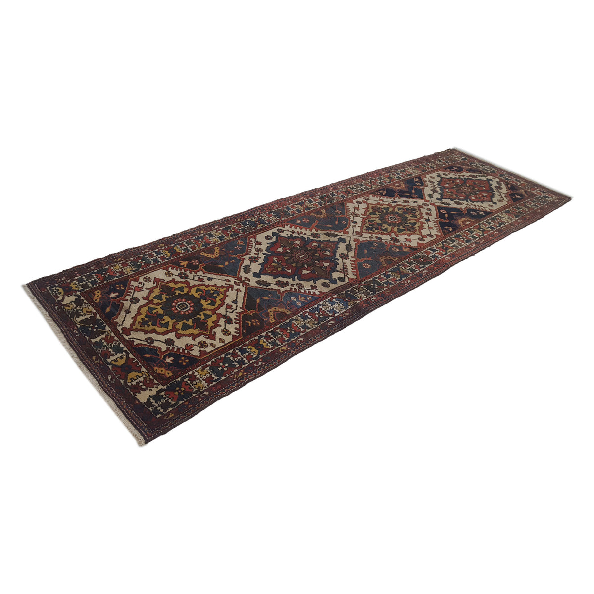 Pacific Bakhtiyari 14769 Red Multi Traditional Hand Knotted Rug