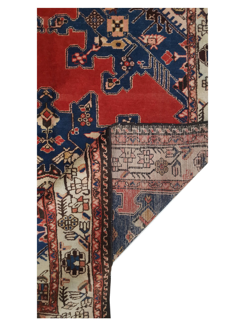 Pacific Tafresh 14782 Red Ivory Traditional Hand Knotted Rug