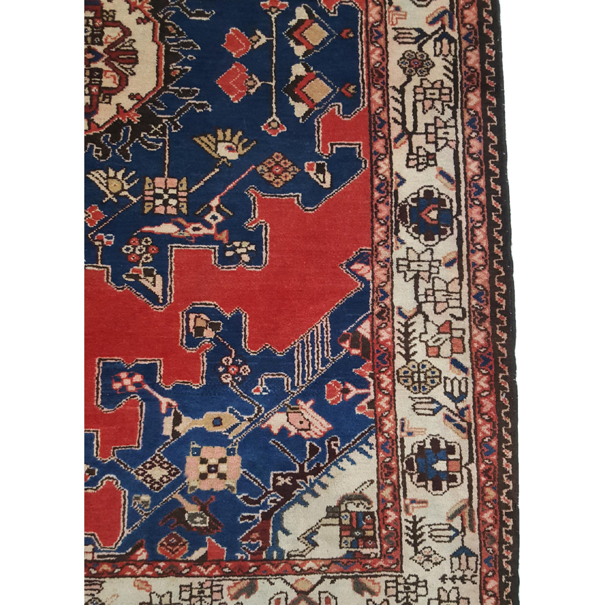 Pacific Tafresh 14782 Red Ivory Traditional Hand Knotted Rug