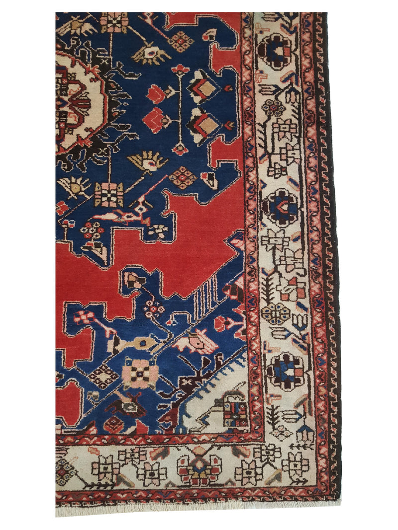 Pacific Tafresh 14782 Red Ivory Traditional Hand Knotted Rug