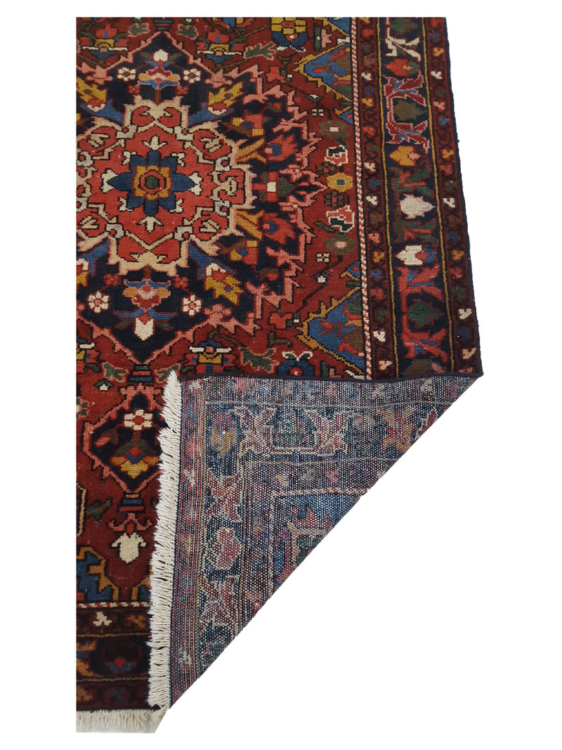 Pacific Bakhtiyari 14783 Red Blue Traditional Hand Knotted Rug