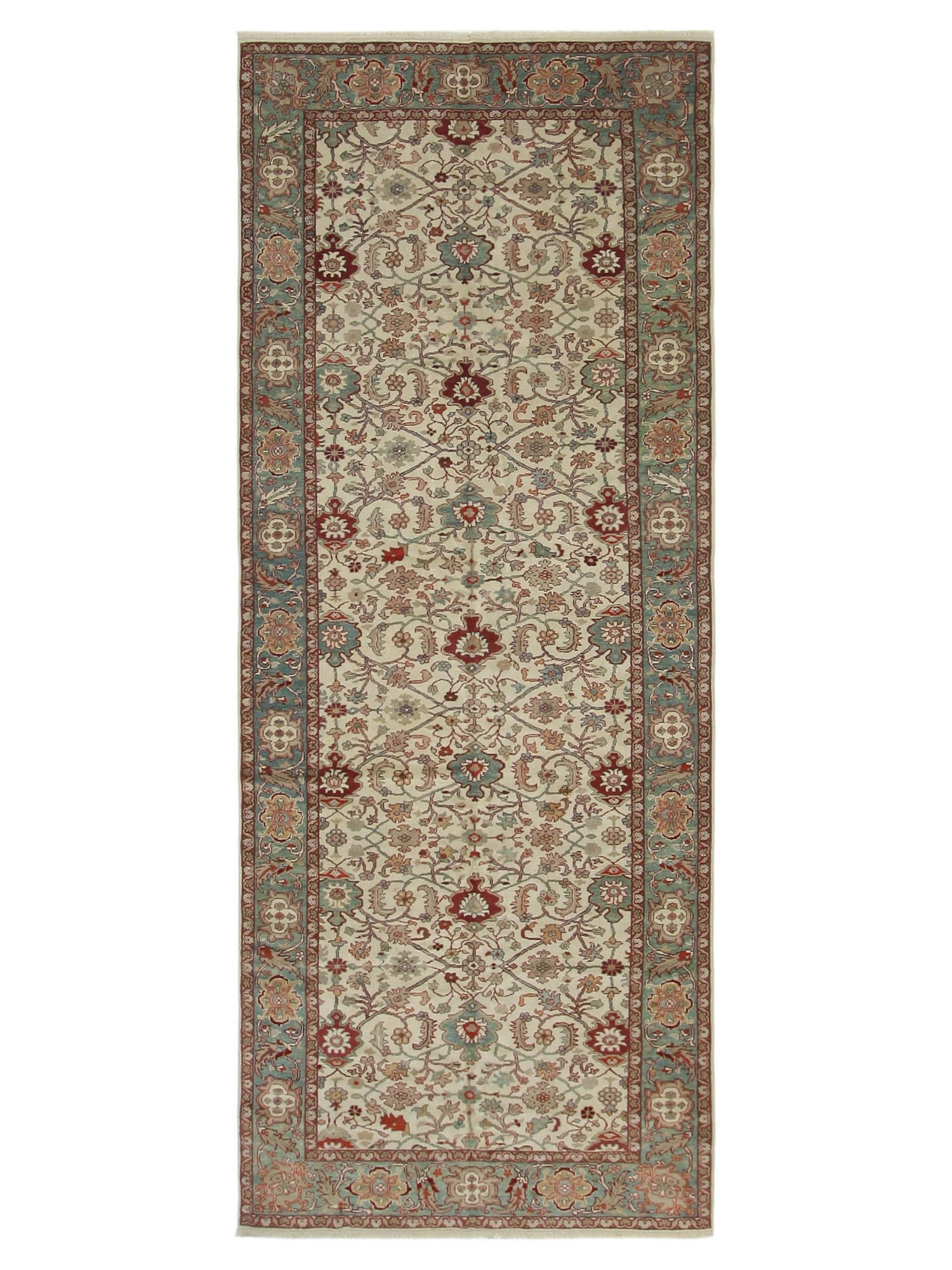 Pacific Elvan  Ivory Green Traditional