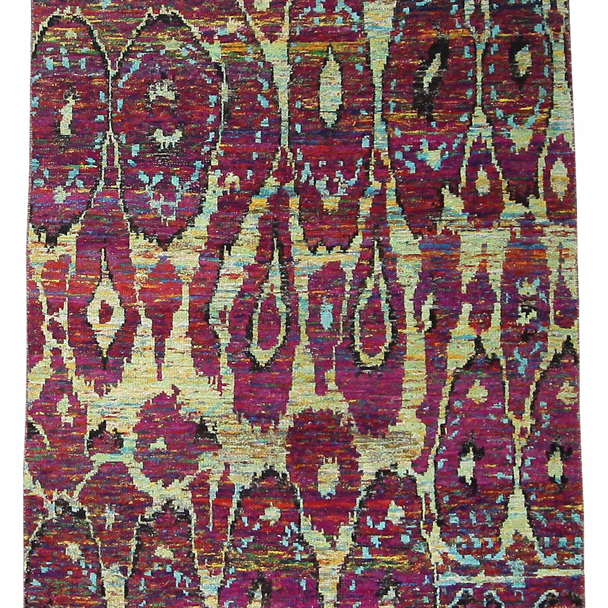 Pacific Sari Silk  Purple Multi Transitional