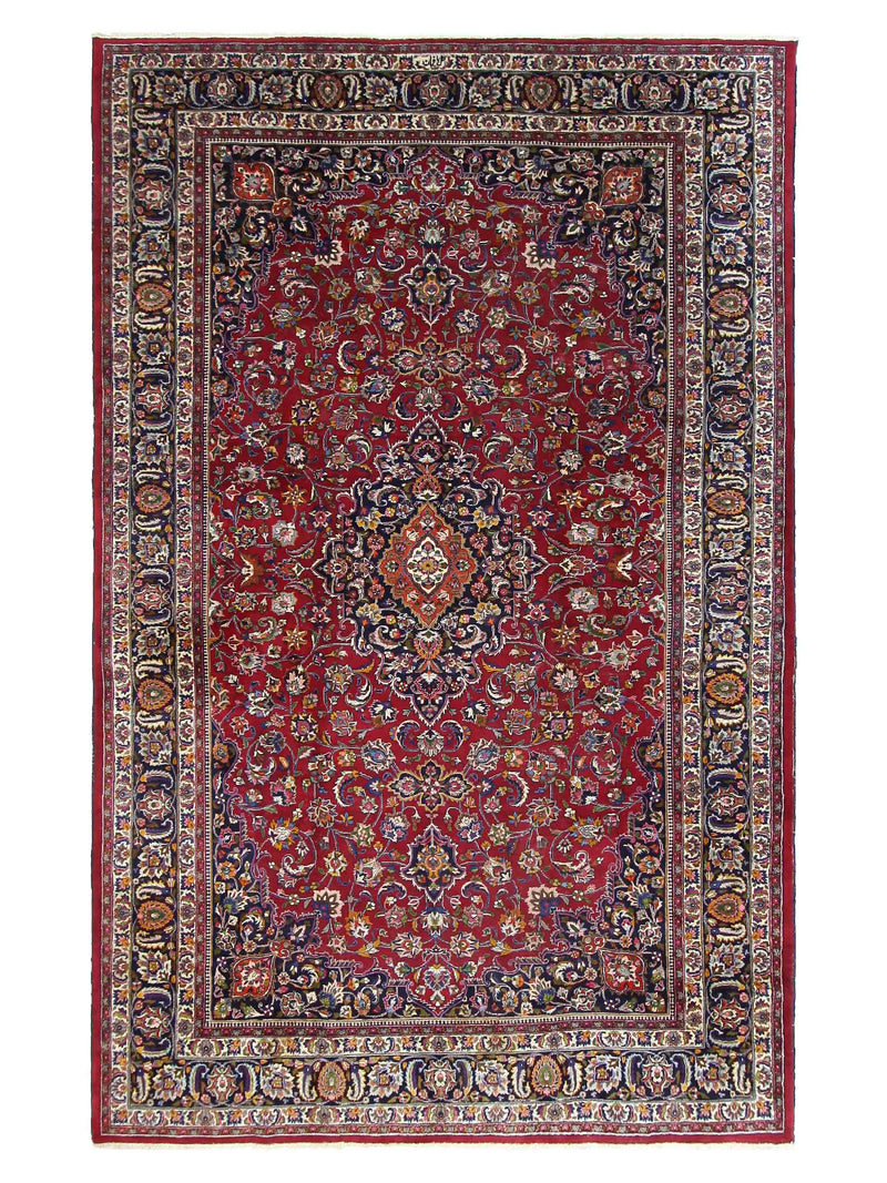 Pacific Mashad  Burgundy Indigo Traditional