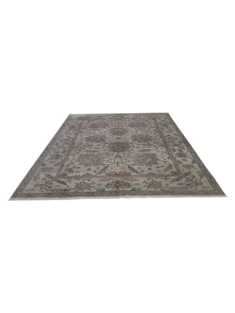 Pacific Chobi Silk 16202 Ivory Ivory Traditional Hand Knotted Rug