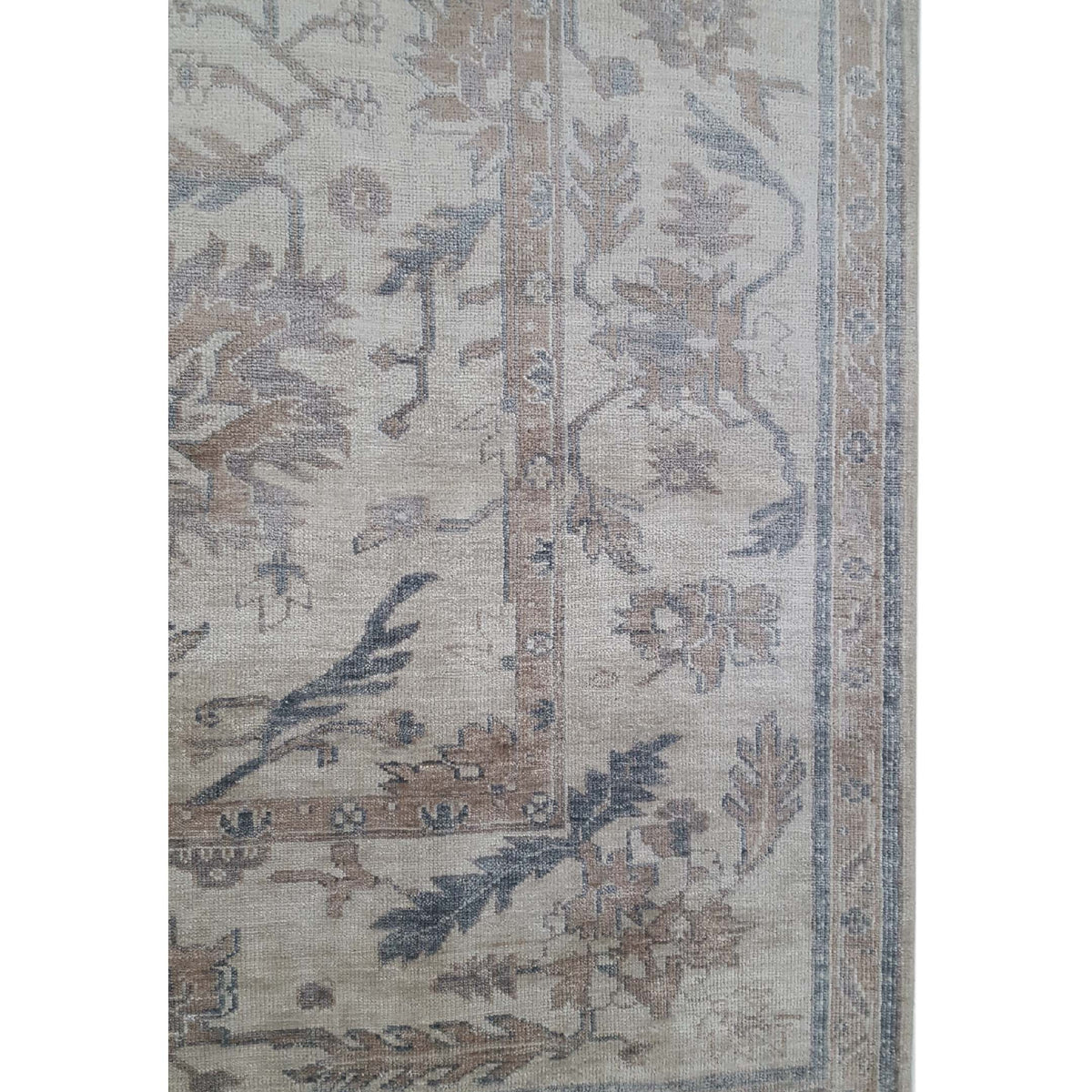 Pacific Chobi Silk 16202 Ivory Ivory Traditional Hand Knotted Rug