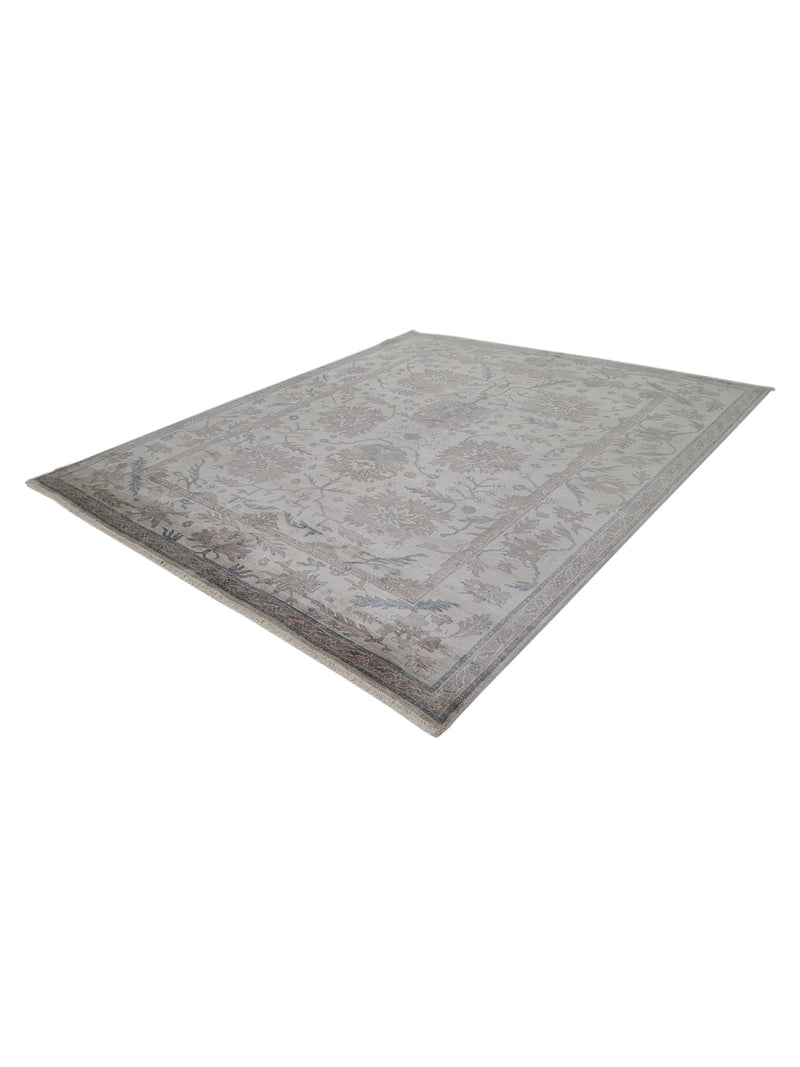 Pacific Chobi Silk 16202 Ivory Ivory Traditional Hand Knotted Rug