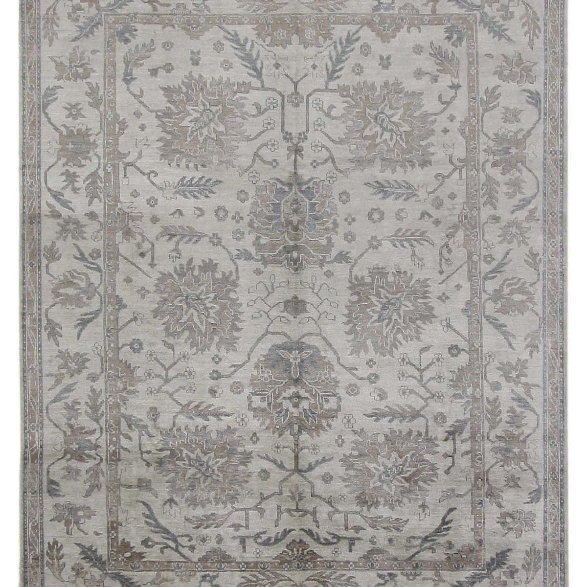 Pacific Chobi Silk  Ivory Ivory Traditional
