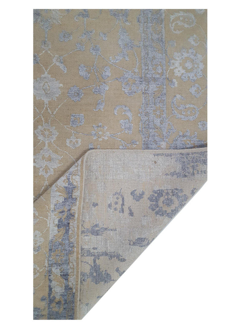 Pacific Venus 16205 Lt.Gold Silver Modern Hand Knotted Rug