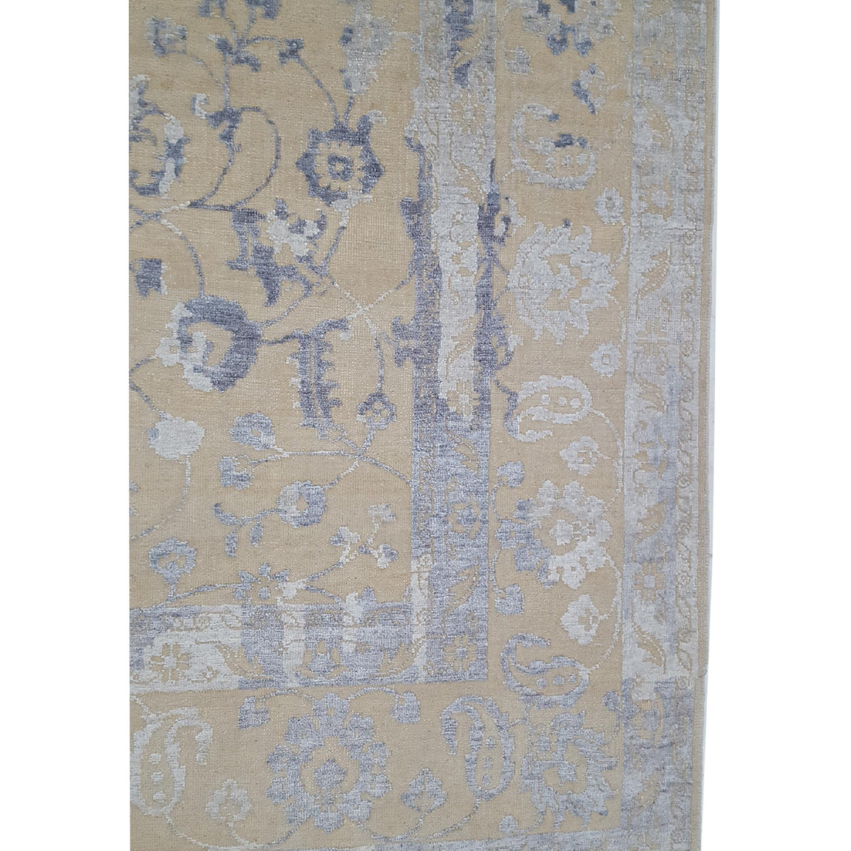 Pacific Venus 16205 Lt.Gold Silver Modern Hand Knotted Rug