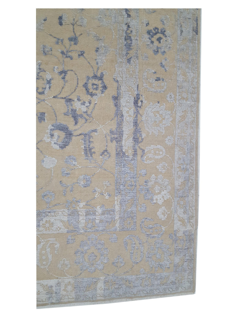 Pacific Venus 16205 Lt.Gold Silver Modern Hand Knotted Rug