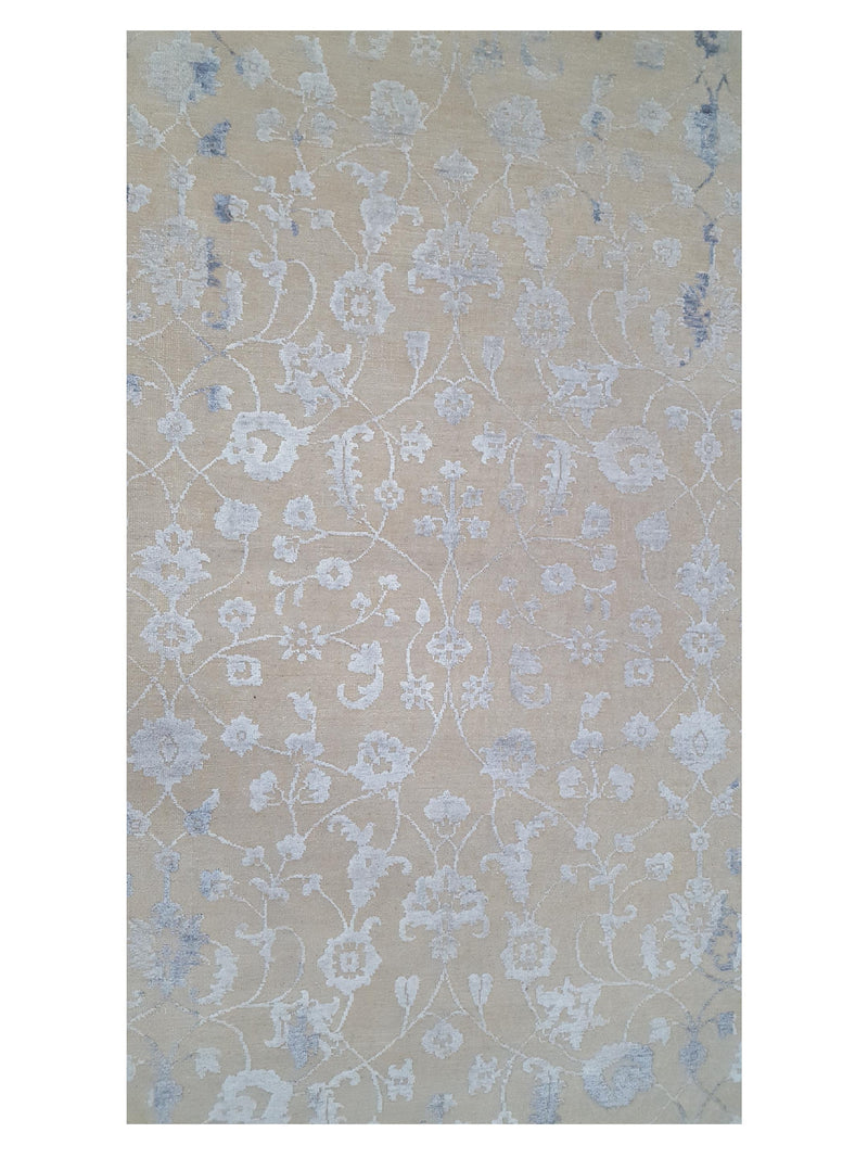 Pacific Venus 16205 Lt.Gold Silver Modern Hand Knotted Rug