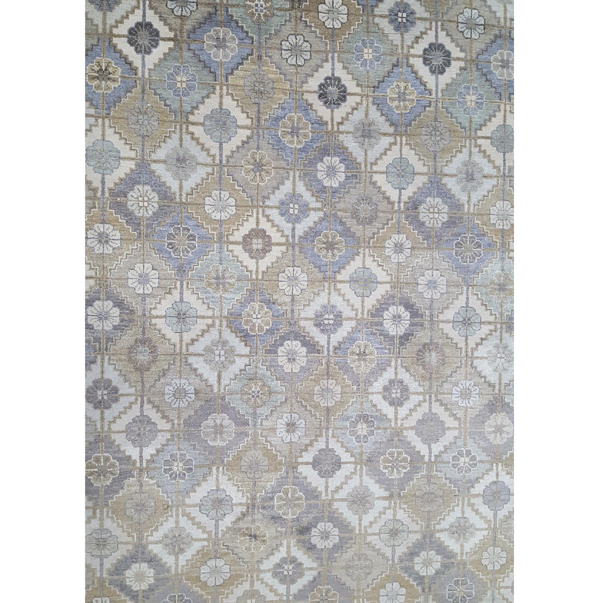 Pacific Venus 16208 Brown Silver Transitional Hand Knotted Rug
