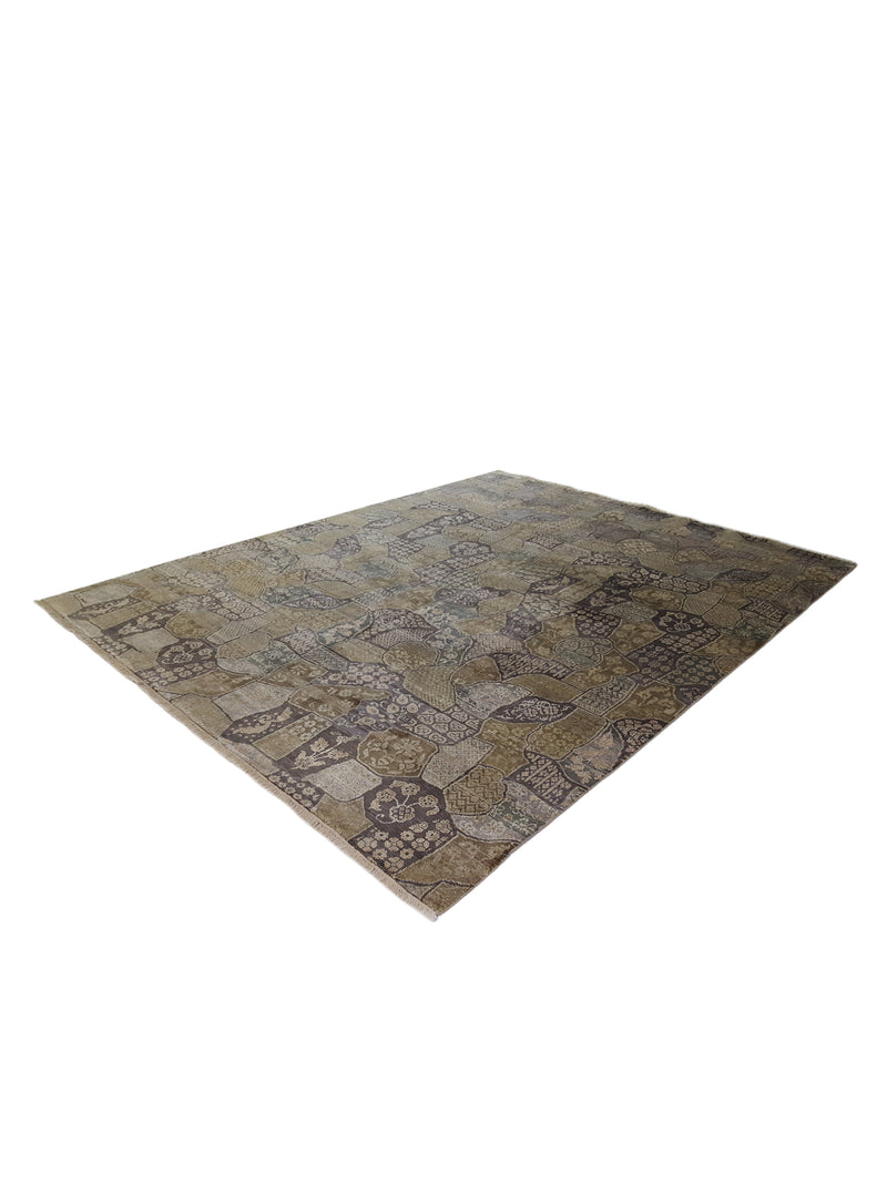 Pacific Venus 16209 Multi Multi Modern Hand Knotted Rug