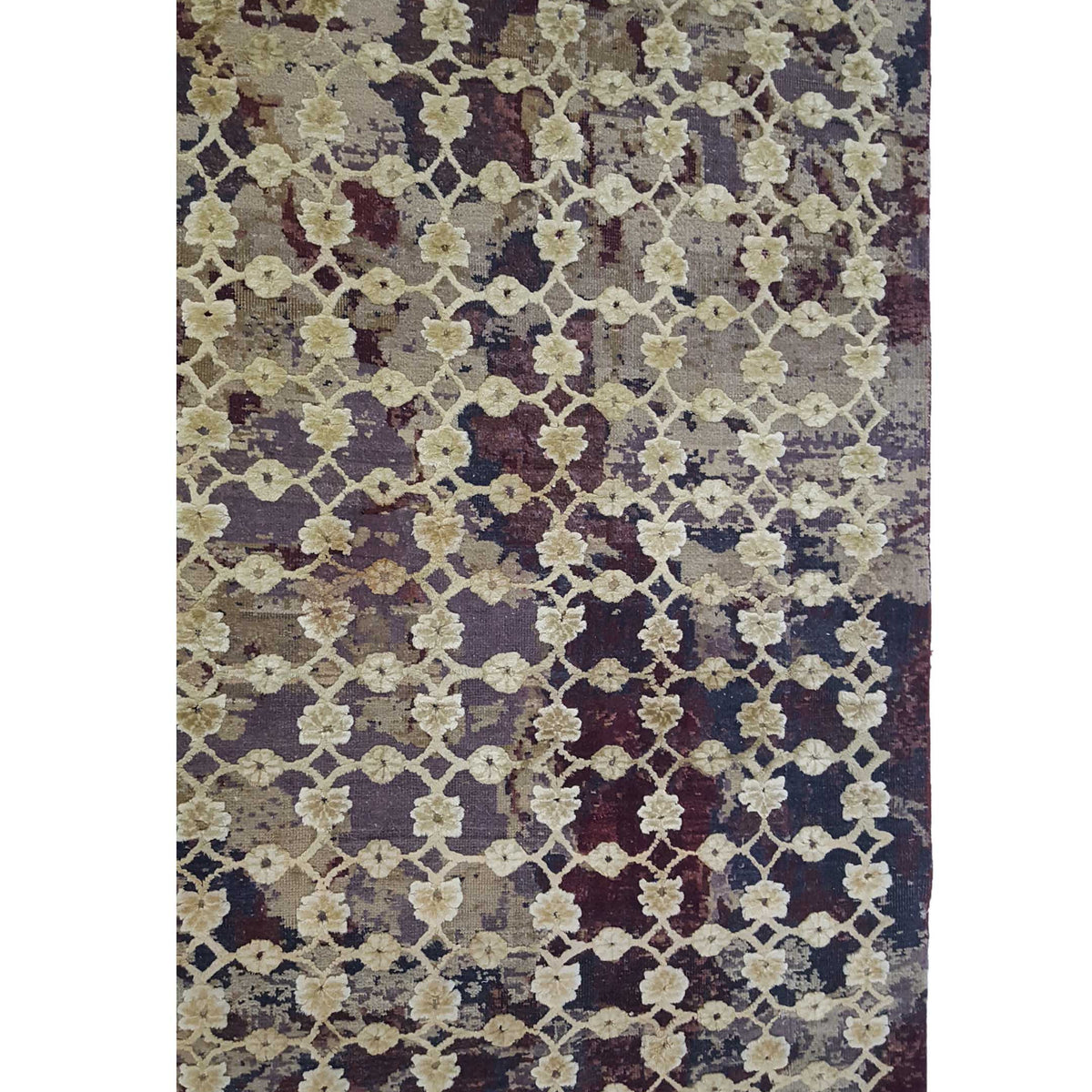 Pacific Venus 16210 Multi Rust Transitional Hand Knotted Rug