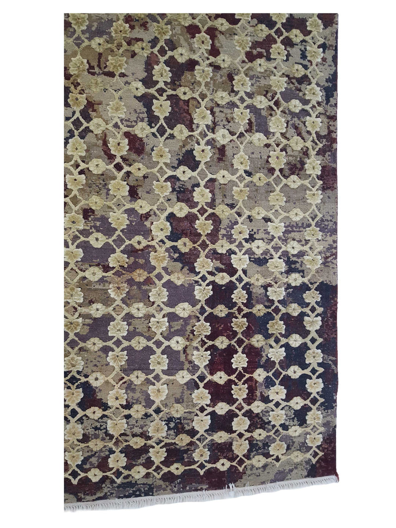 Pacific Venus 16210 Multi Rust Transitional Hand Knotted Rug