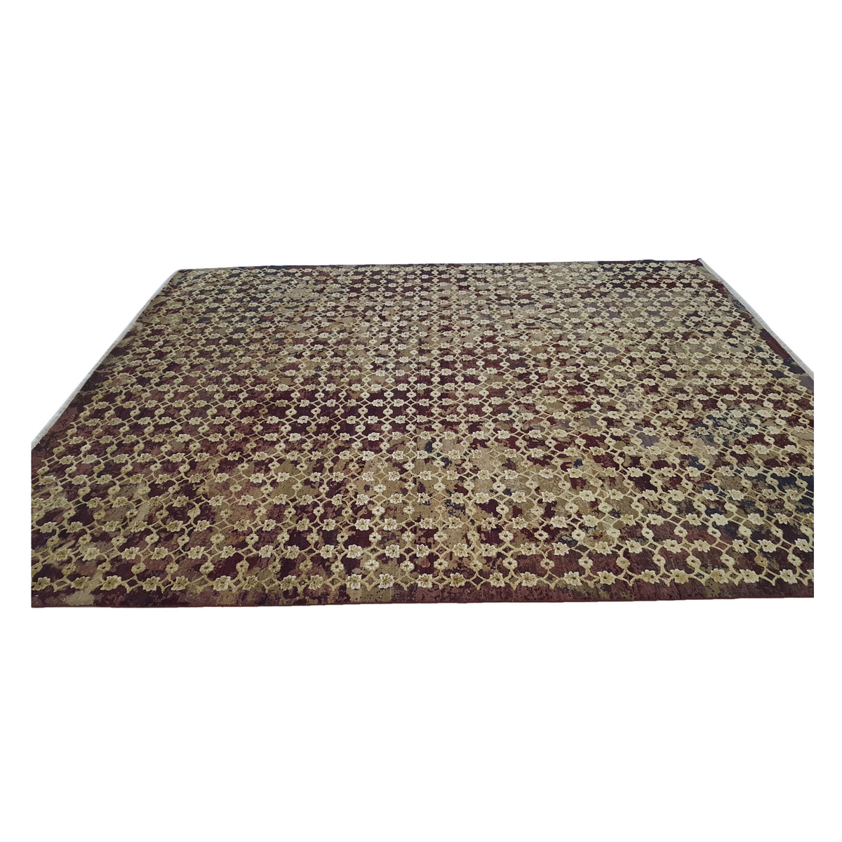 Pacific Venus 16210 Multi Rust Transitional Hand Knotted Rug