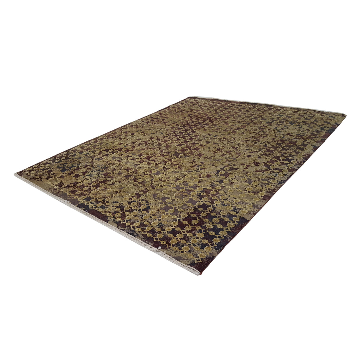 Pacific Venus 16210 Multi Rust Transitional Hand Knotted Rug