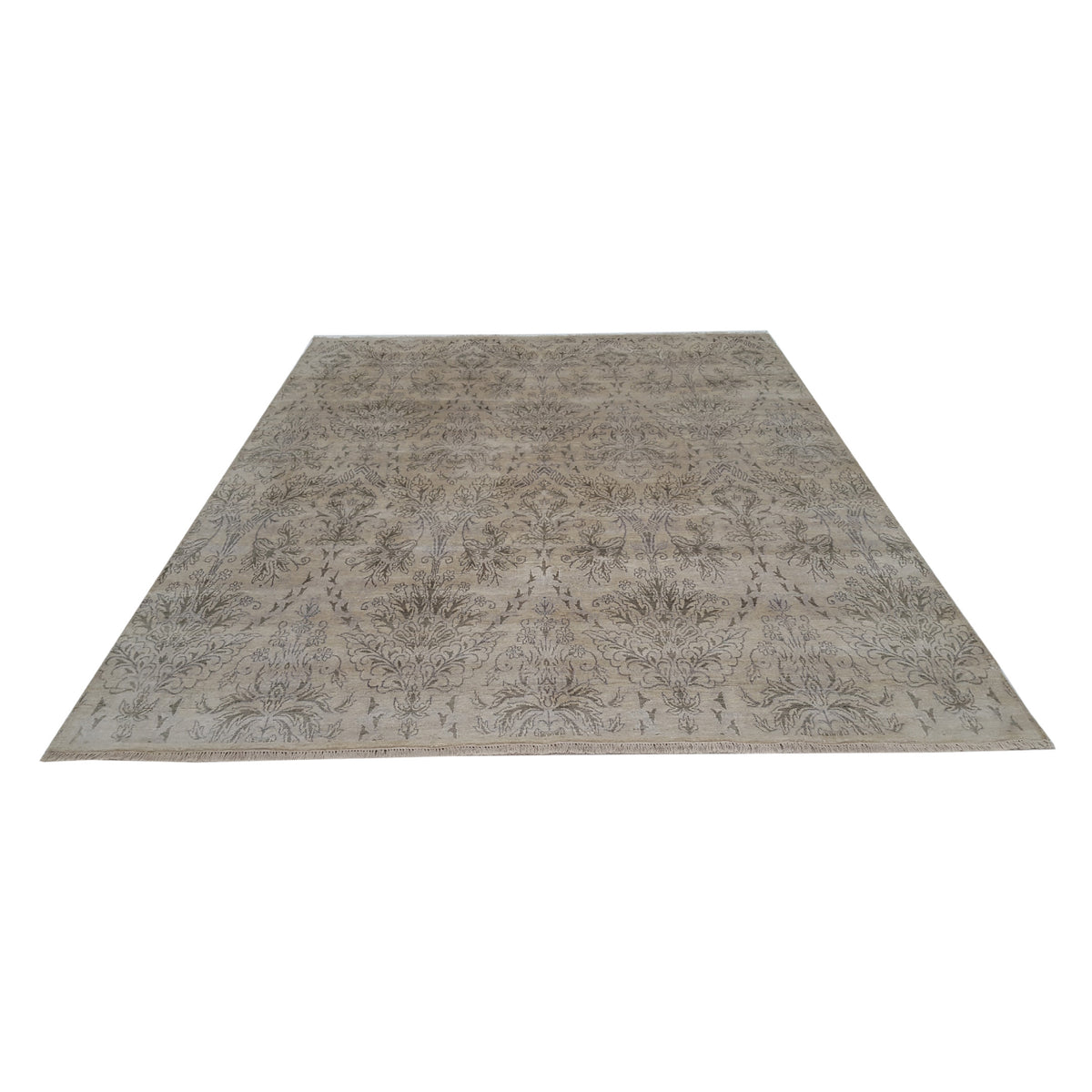 Pacific Venus 16219 Ivory Ivory Modern Hand Knotted Rug