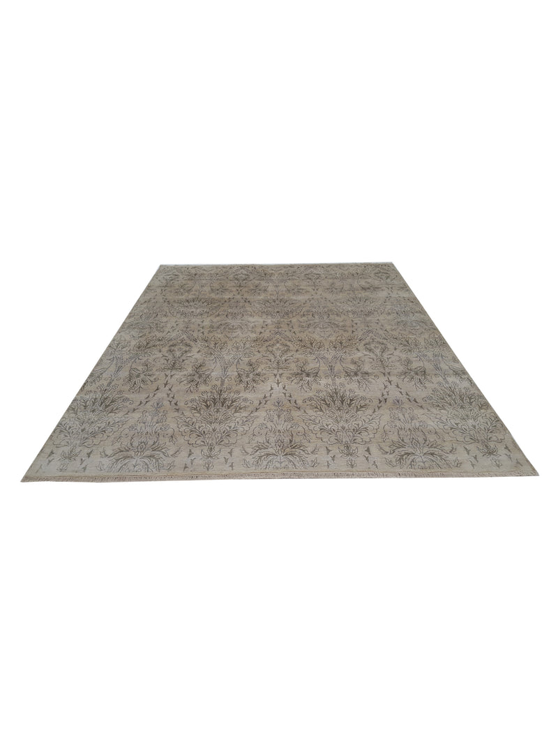 Pacific Venus 16219 Ivory Ivory Modern Hand Knotted Rug